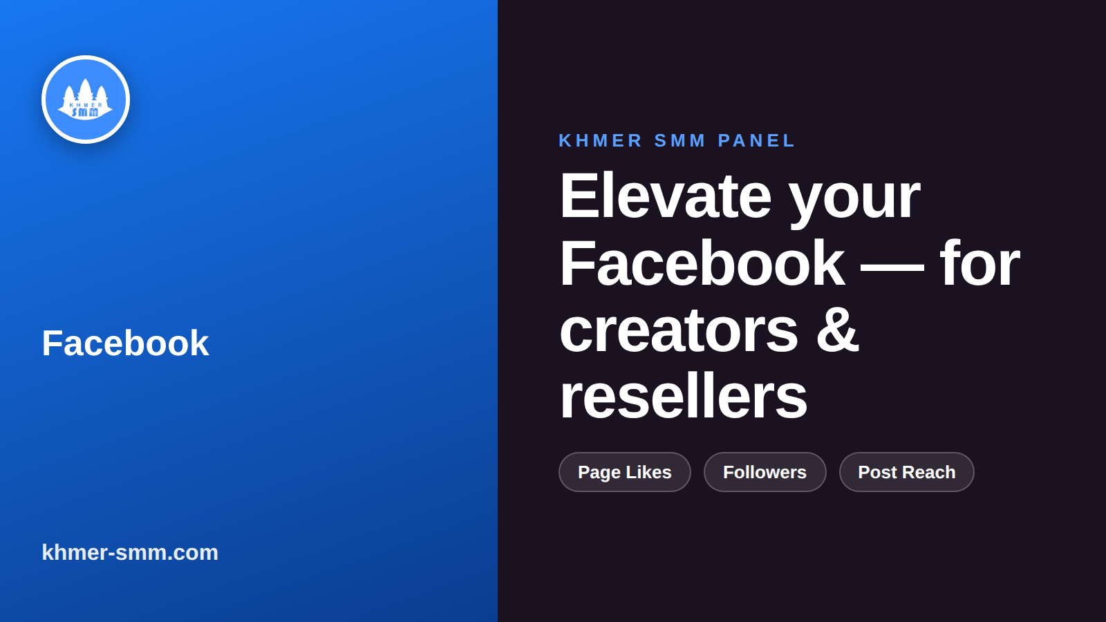 Palakihin ang Facebook Likes gamit ang Khmer Smm Panel