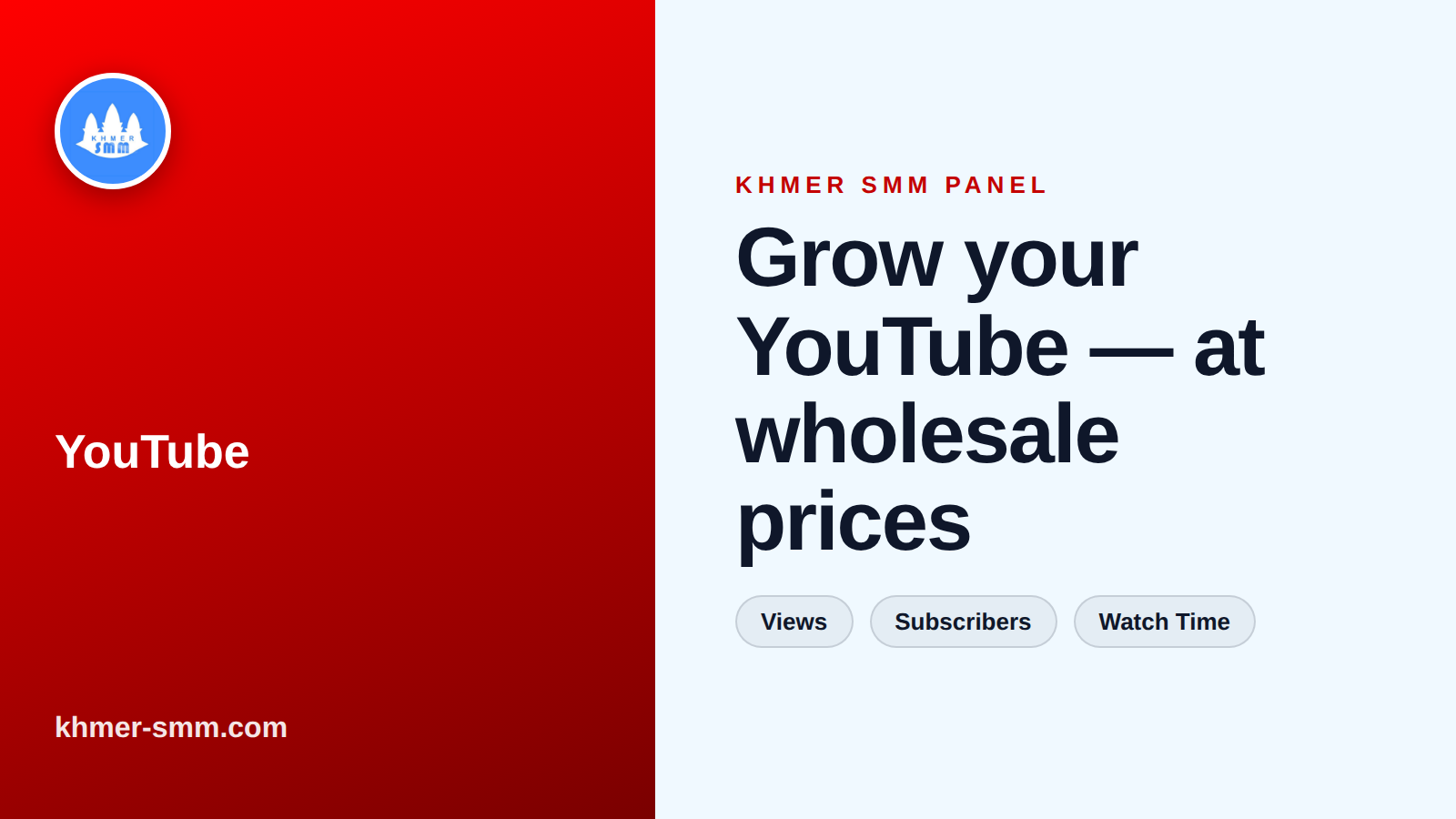 Boost YouTube Video Views with Khmer Smm Panel