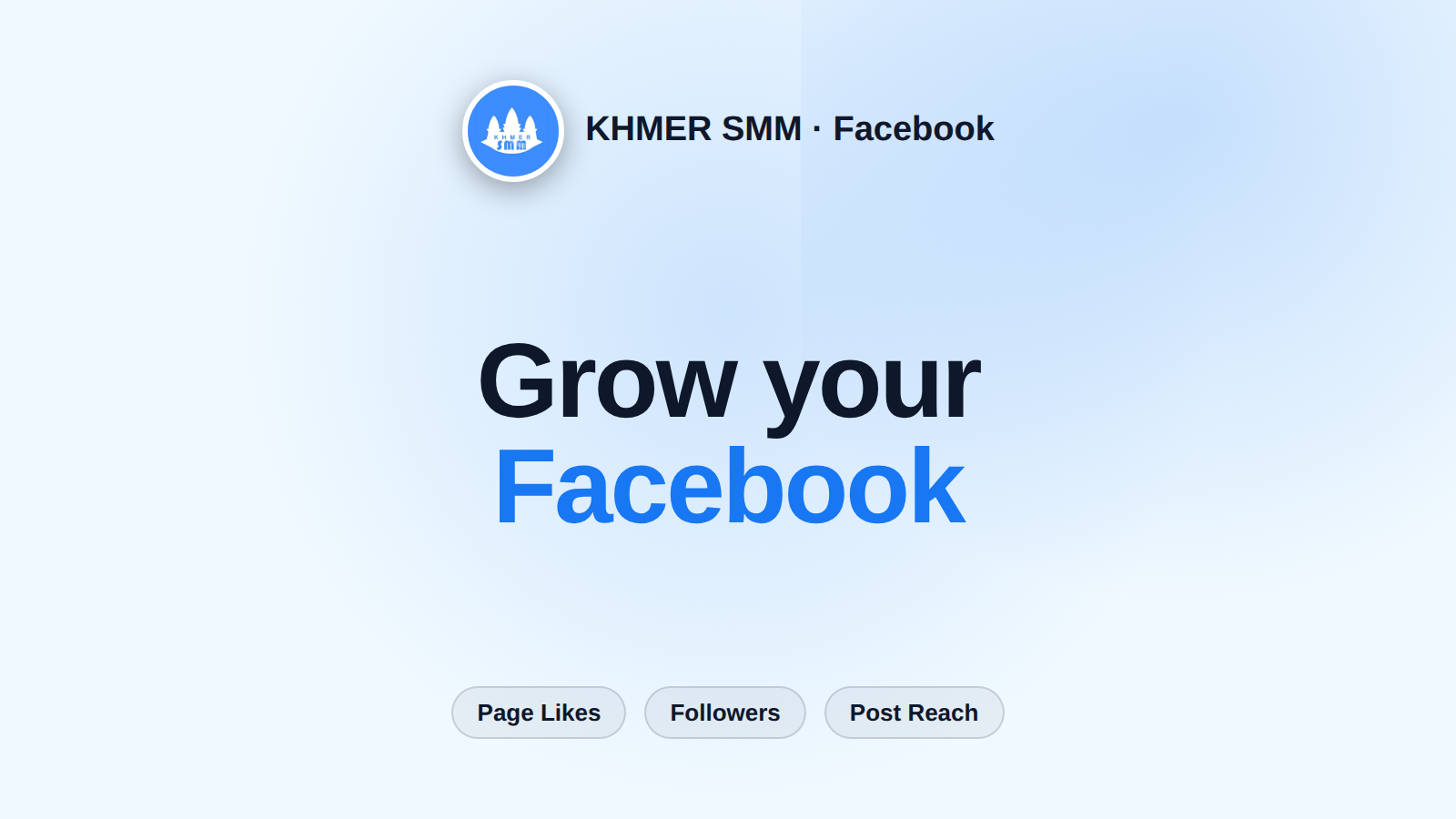 Palakihin ang Facebook Likes gamit ang Khmer Smm Panel