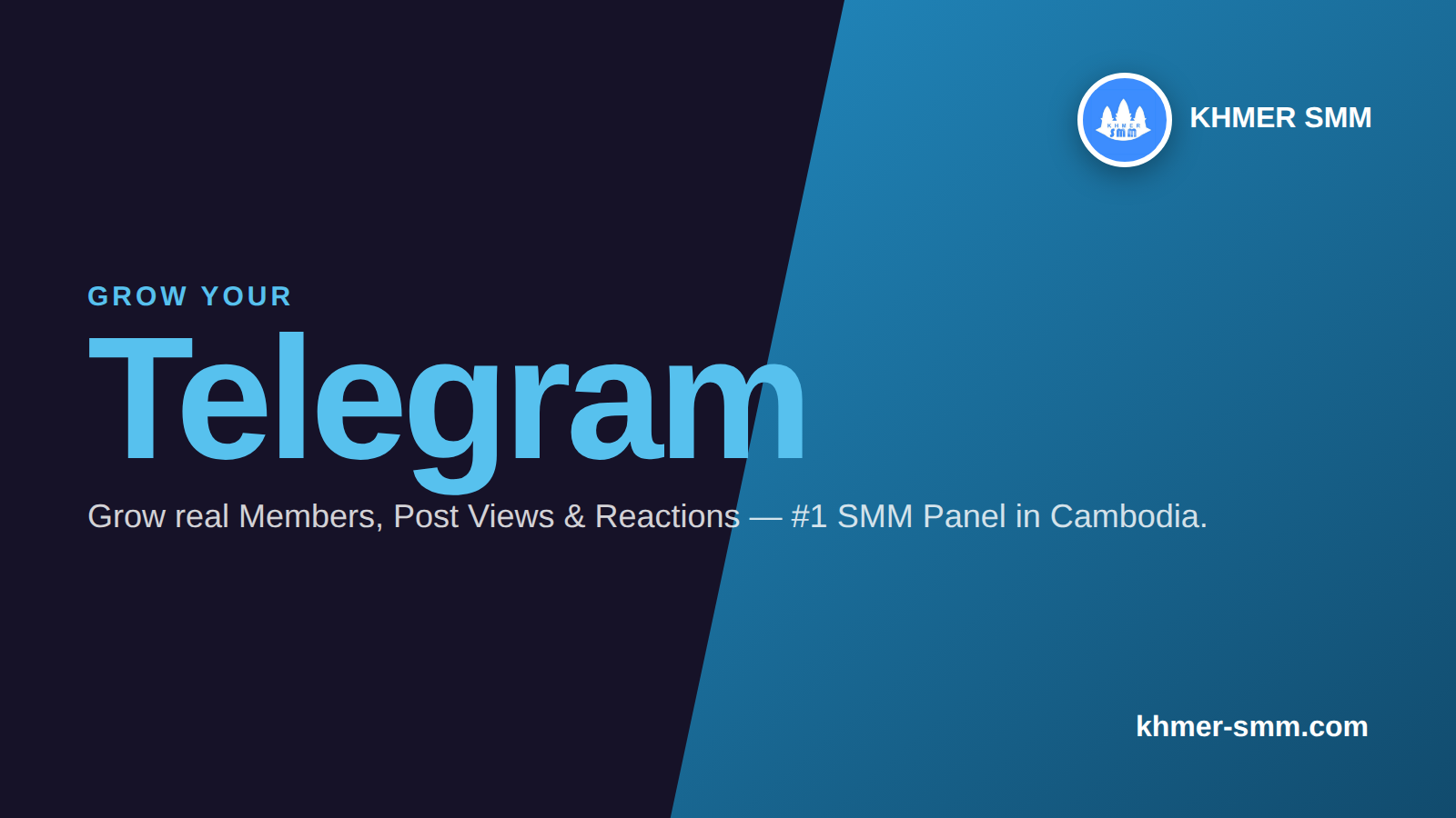 Palakihin ang Telegram Subscribers gamit ang Khmer Smm Panel