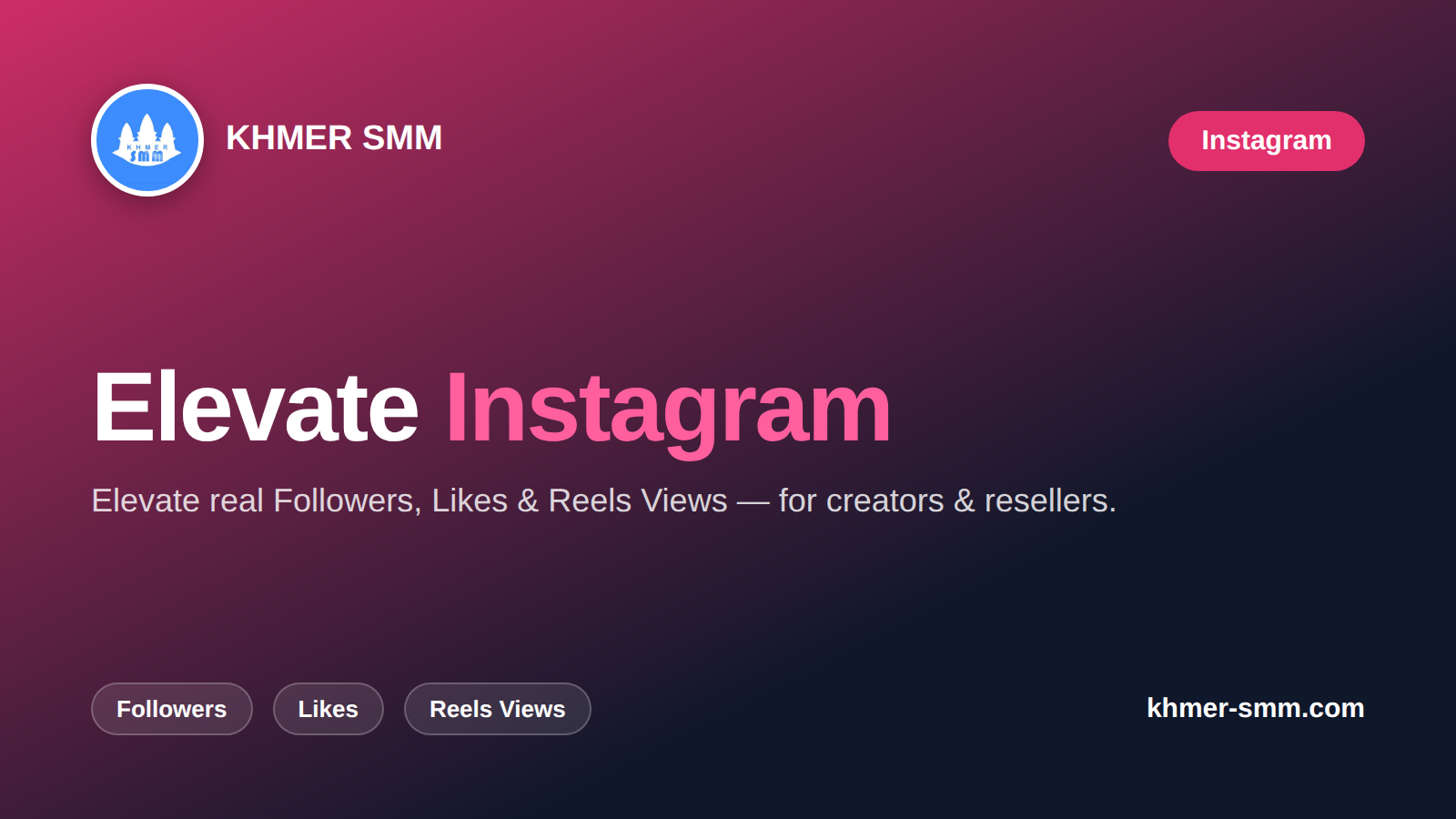 Increase Instagram Followers Safely with Khmer Smm Panel