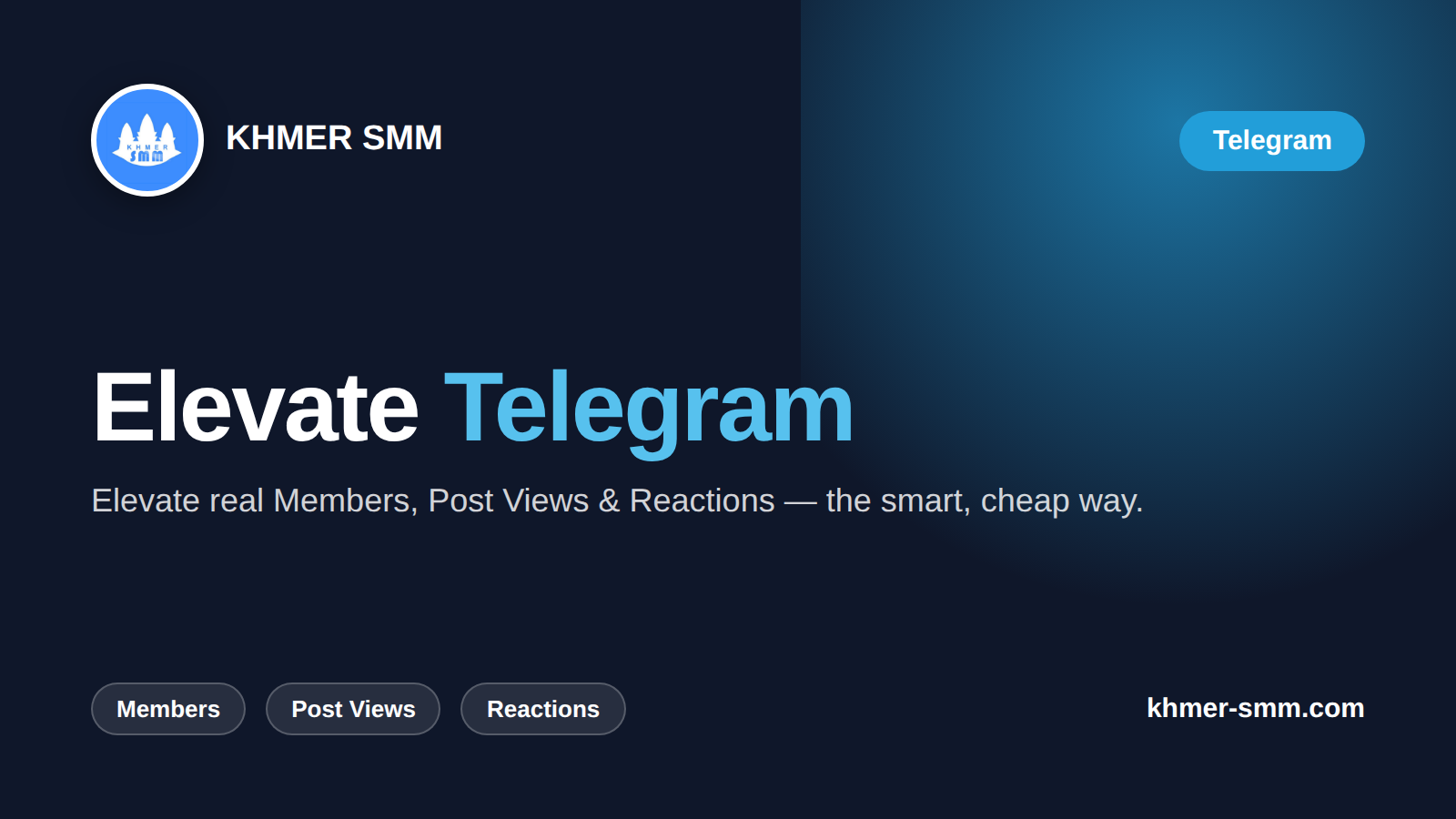 Boost Telegram Channel Subscribers with Khmer Smm Panel