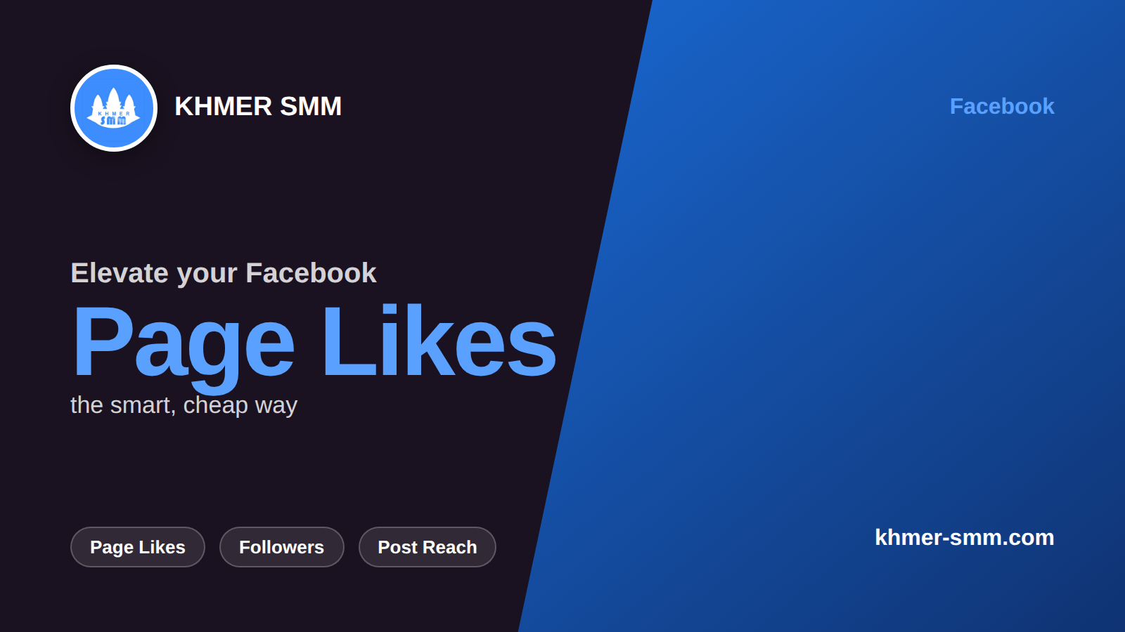 Palakihin ang Facebook Likes gamit ang Khmer Smm Panel
