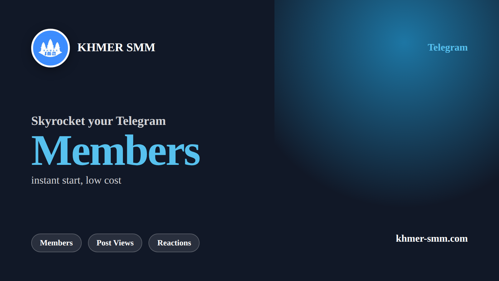 Boost Telegram Channel Subscribers with Khmer Smm Panel