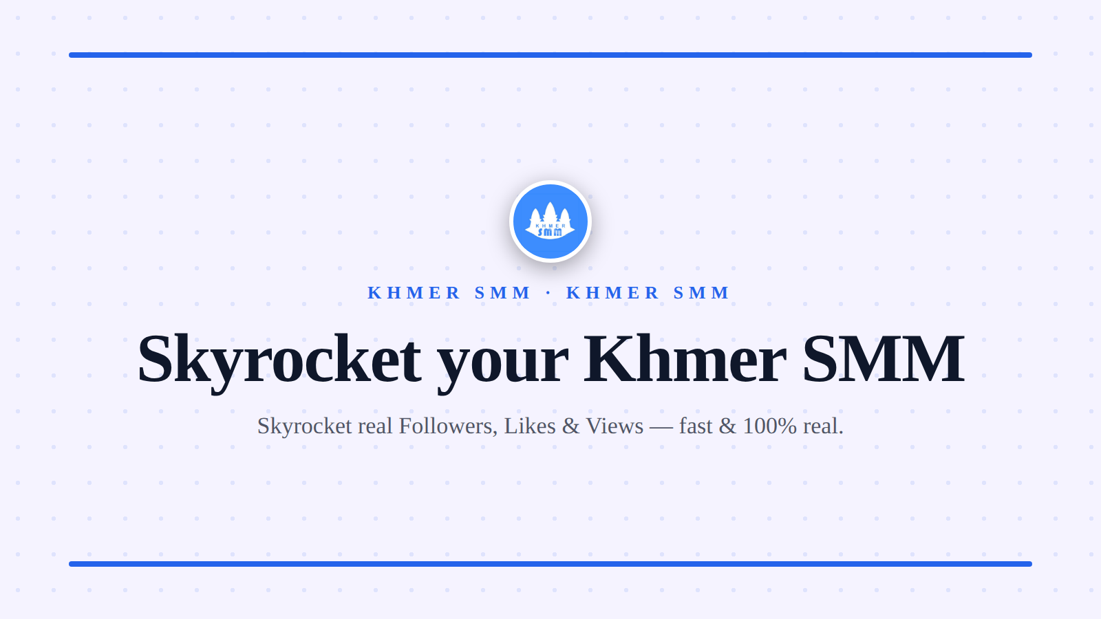 Boost Your Social Media Strategy with Khmer SMM Services