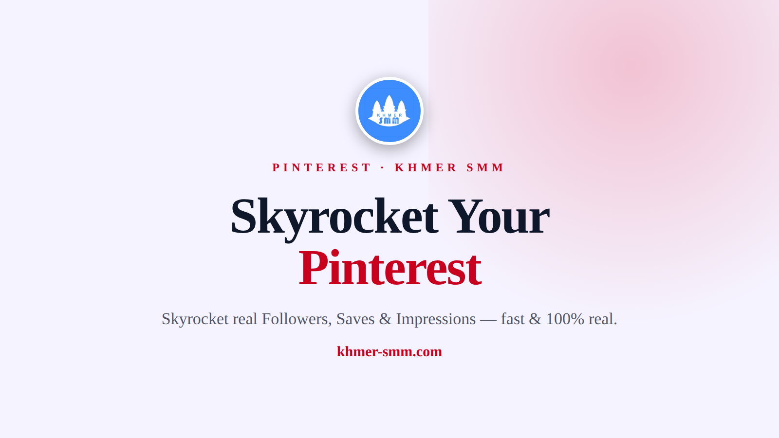 Boost Pinterest Followers with Khmer Smm Panel