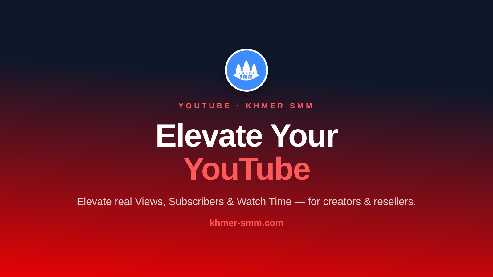 Palakihin ang YouTube Views gamit ang Khmer Smm Panel