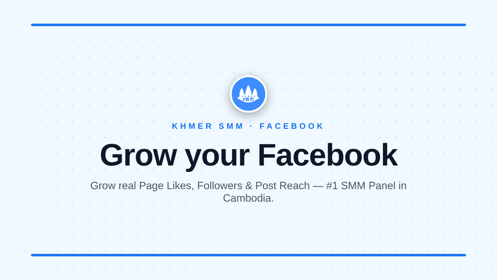 Palakihin ang Facebook Likes gamit ang Khmer Smm Panel