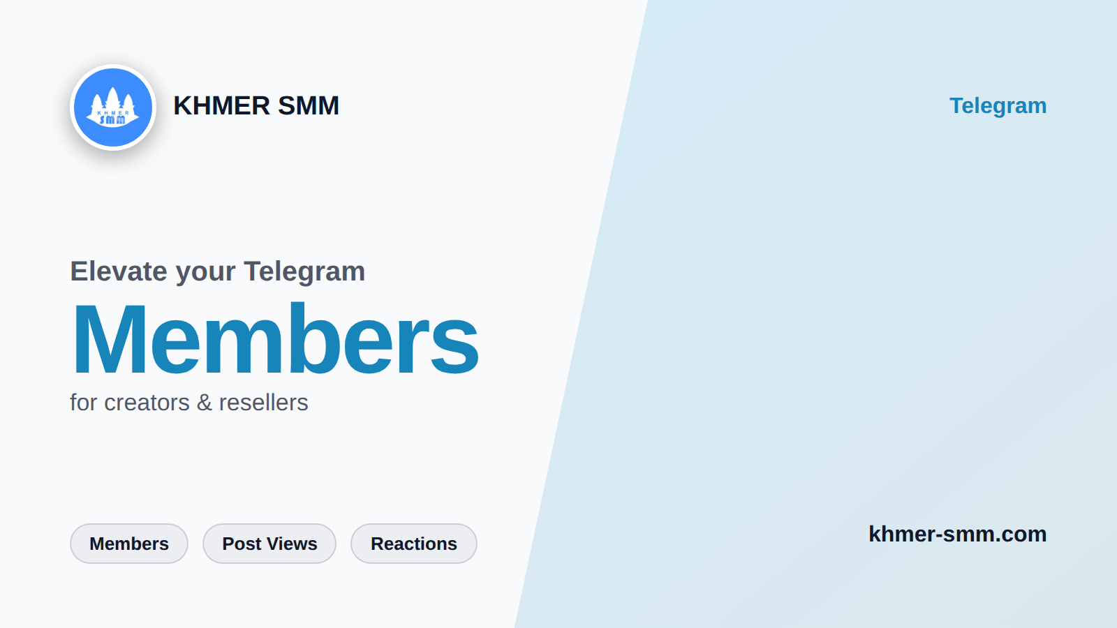 Palakihin ang Telegram Channel Subscribers gamit ang Khmer Smm Panel
