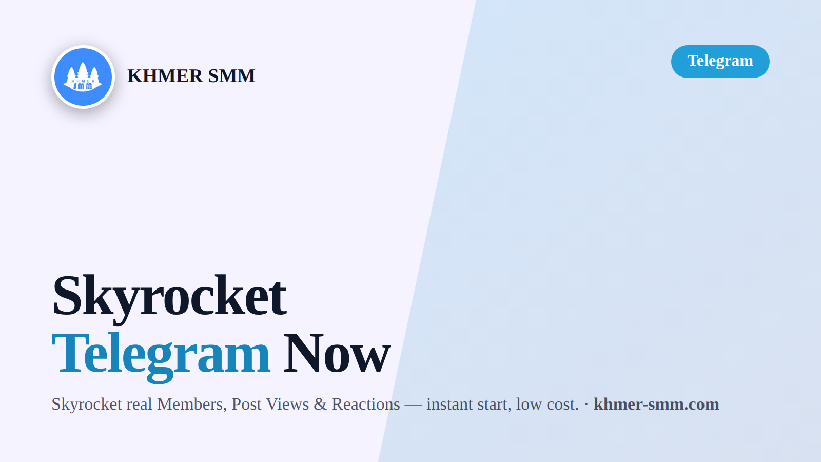 Get Telegram Channel Subscribers with Khmer Smm Panel