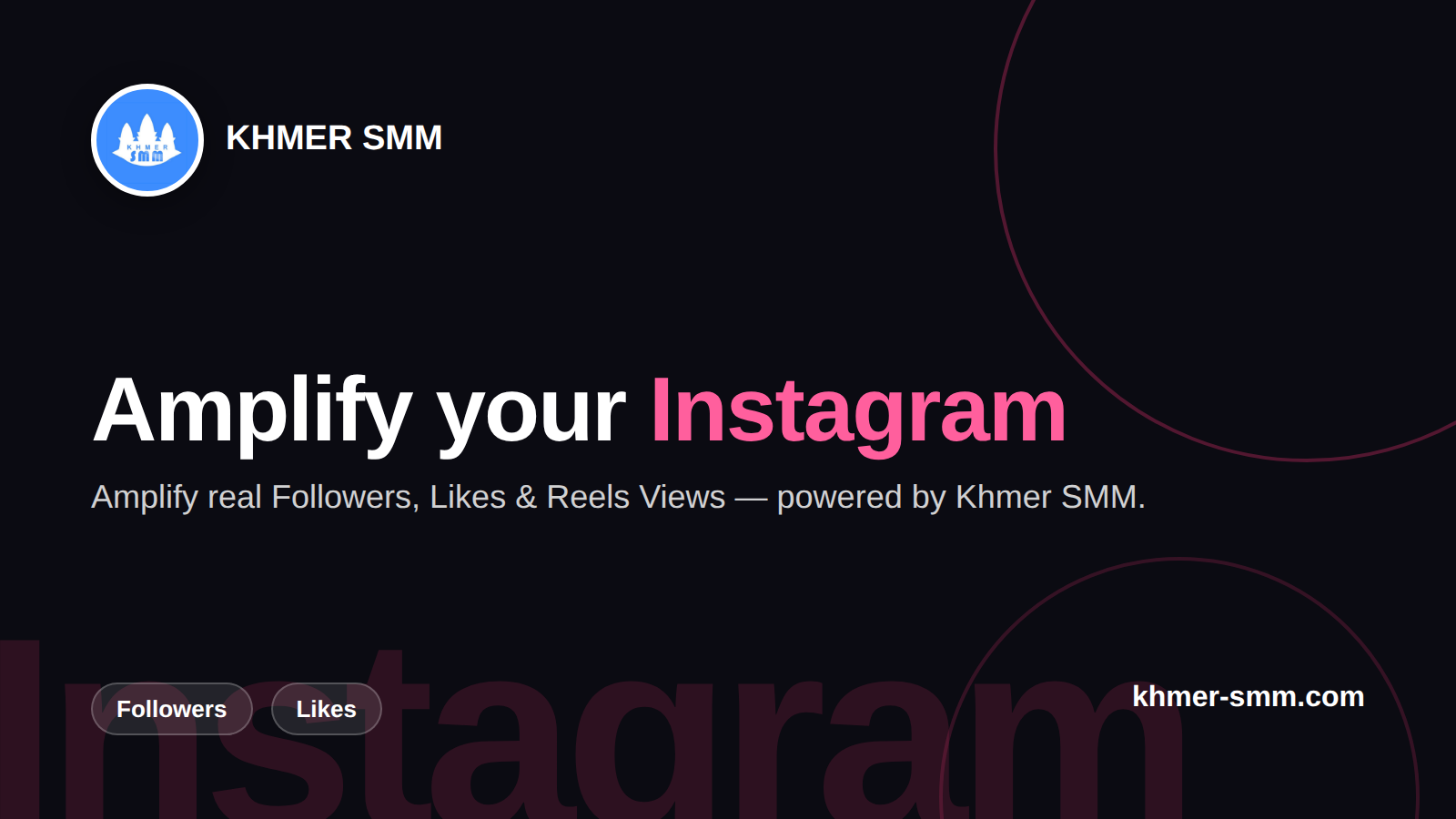 Boost Instagram Followers with Khmer Smm Panel