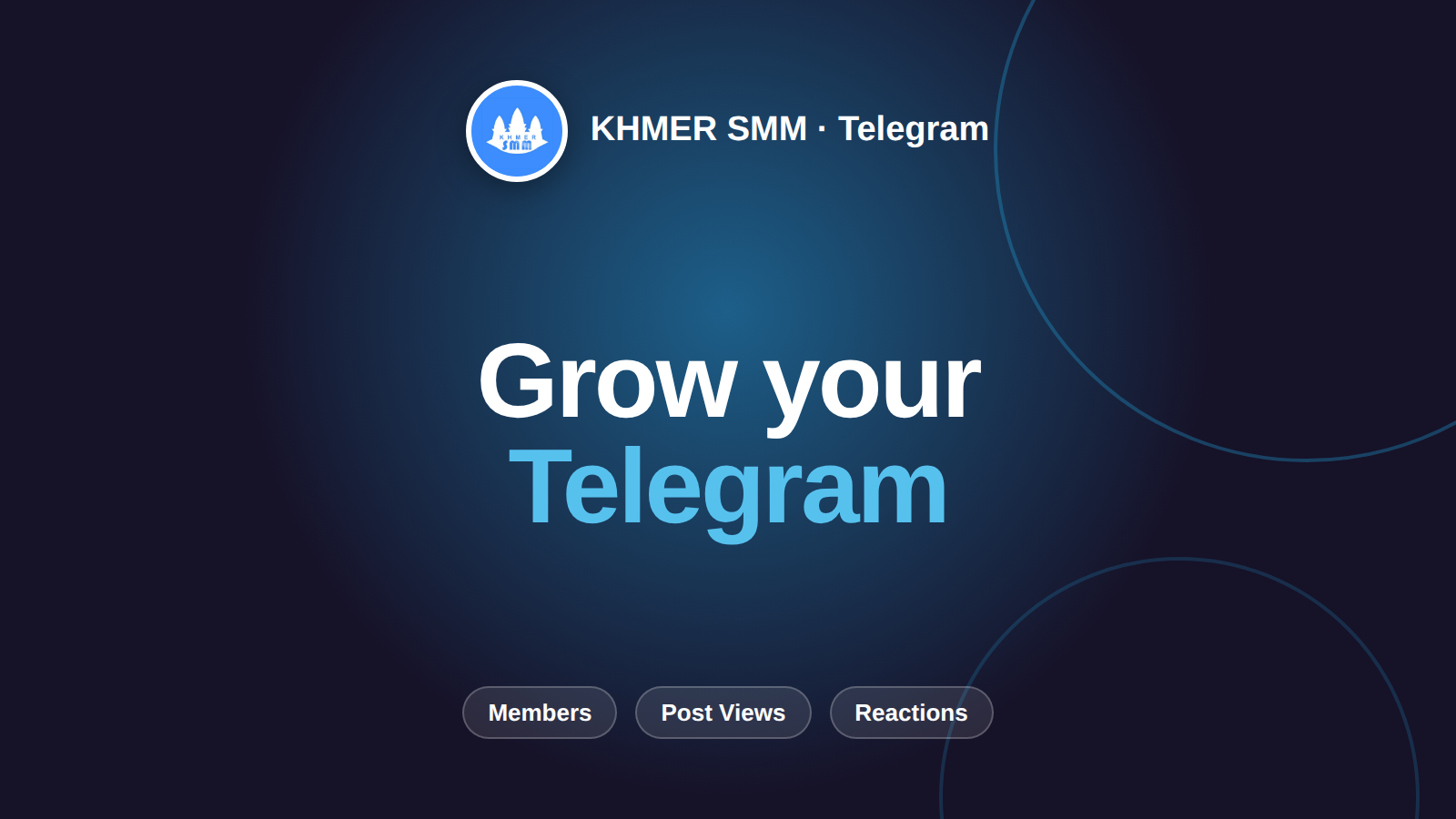 Boost Telegram Group Members with Khmer Smm Panel