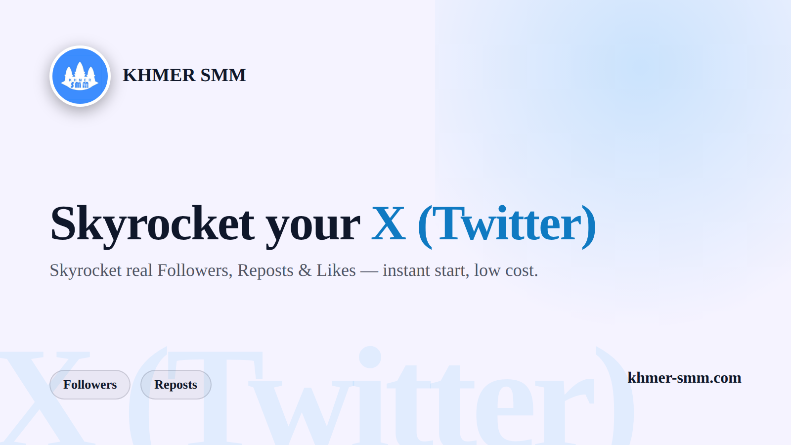 Enhance Twitter Followers with Khmer Smm Panel