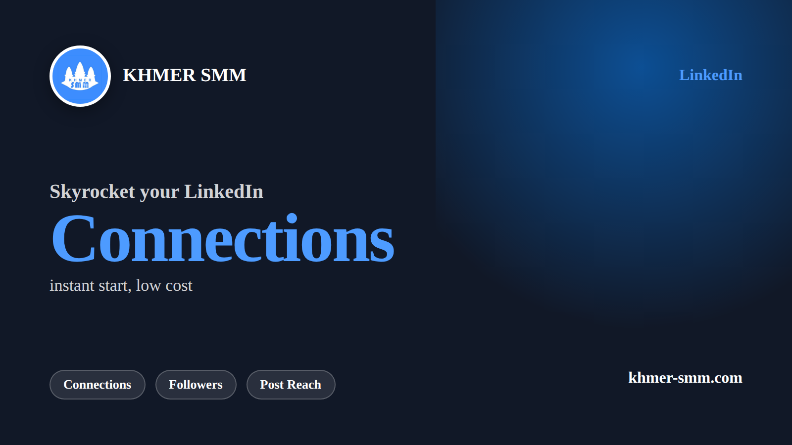 Elevate LinkedIn Connections with Khmer Smm Panel