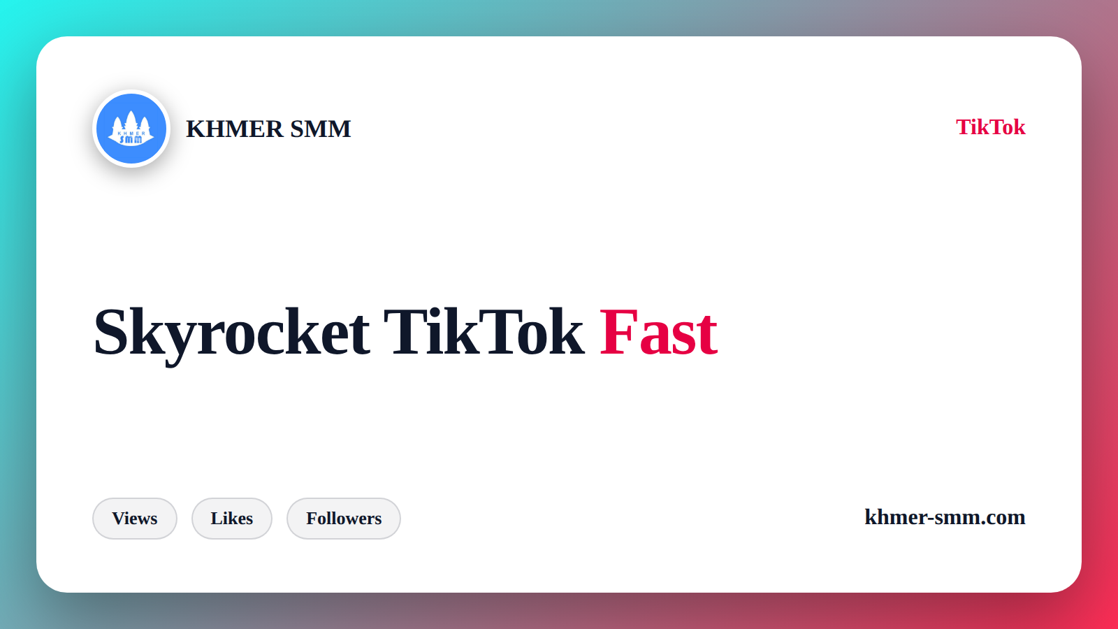 ๐ แแแแปแ Views TikTok: แแทแแธแแถแแแแแแแฟแ แแถแแแแแฝแ แแแแแแแผแแแแแ