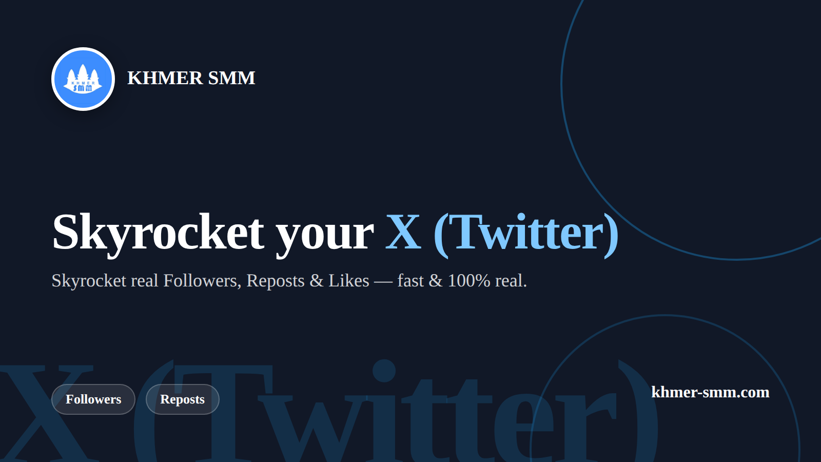 Boost Twitter Followers Fast with Khmer Smm Panel