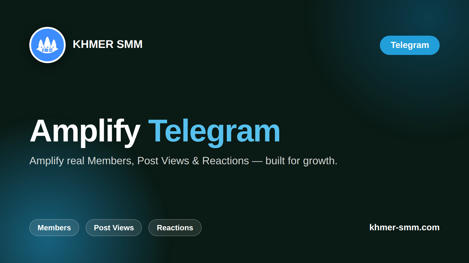 Increase Telegram Channel Subscribers Fast with Khmer Smm Panel
