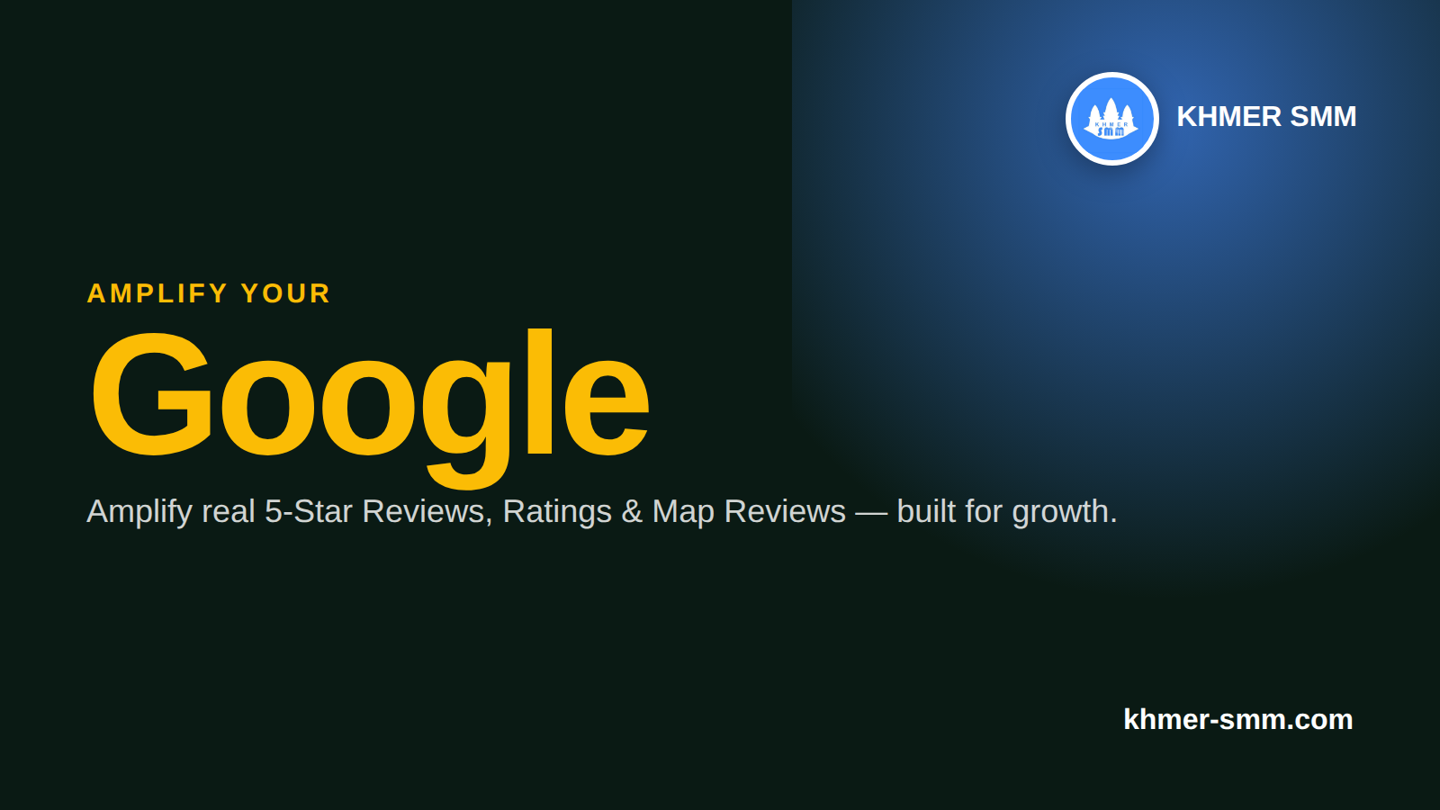 Google Reviews तेजी से बढ़ाएं Khmer Smm Panel के साथ