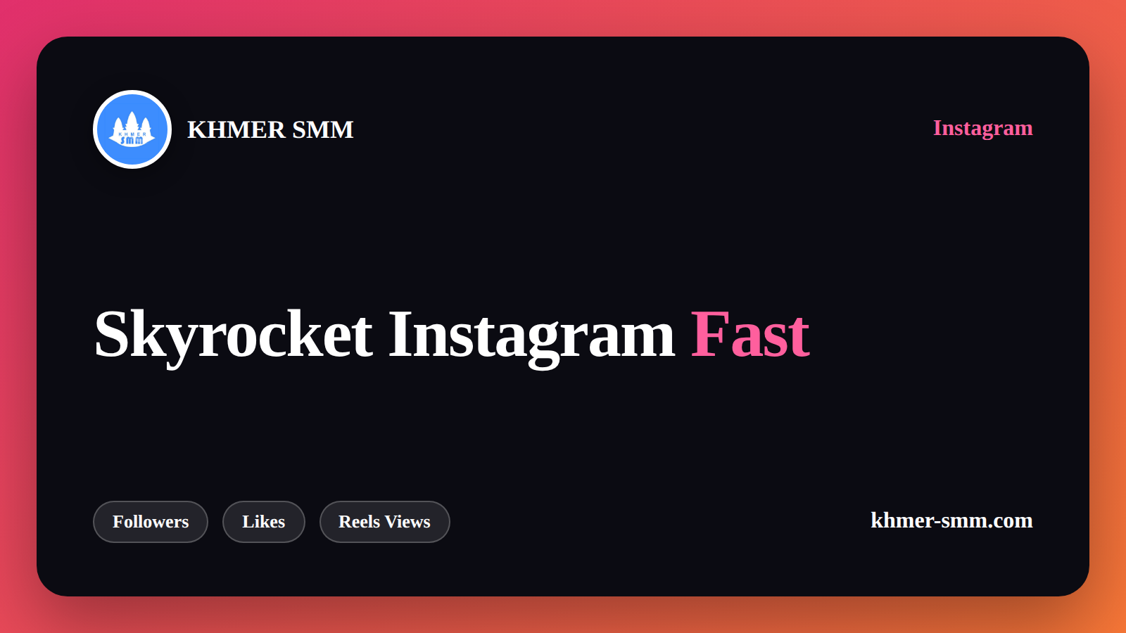 Boost Instagram Story Views with Khmer Smm Panel