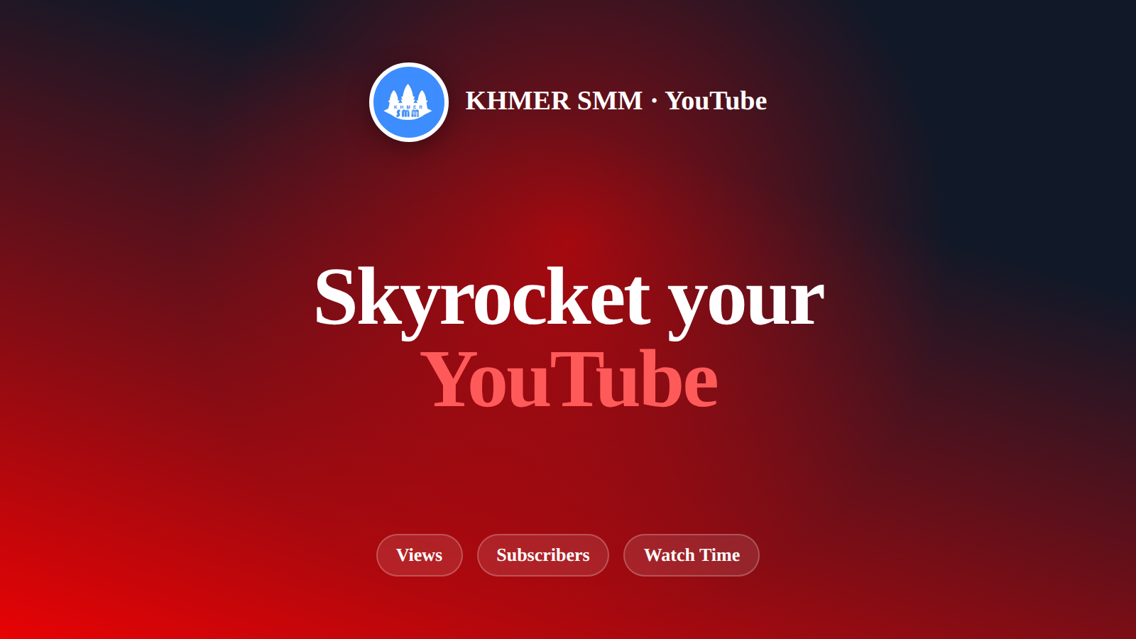 Boost YouTube Video Views with Khmer Smm Panel