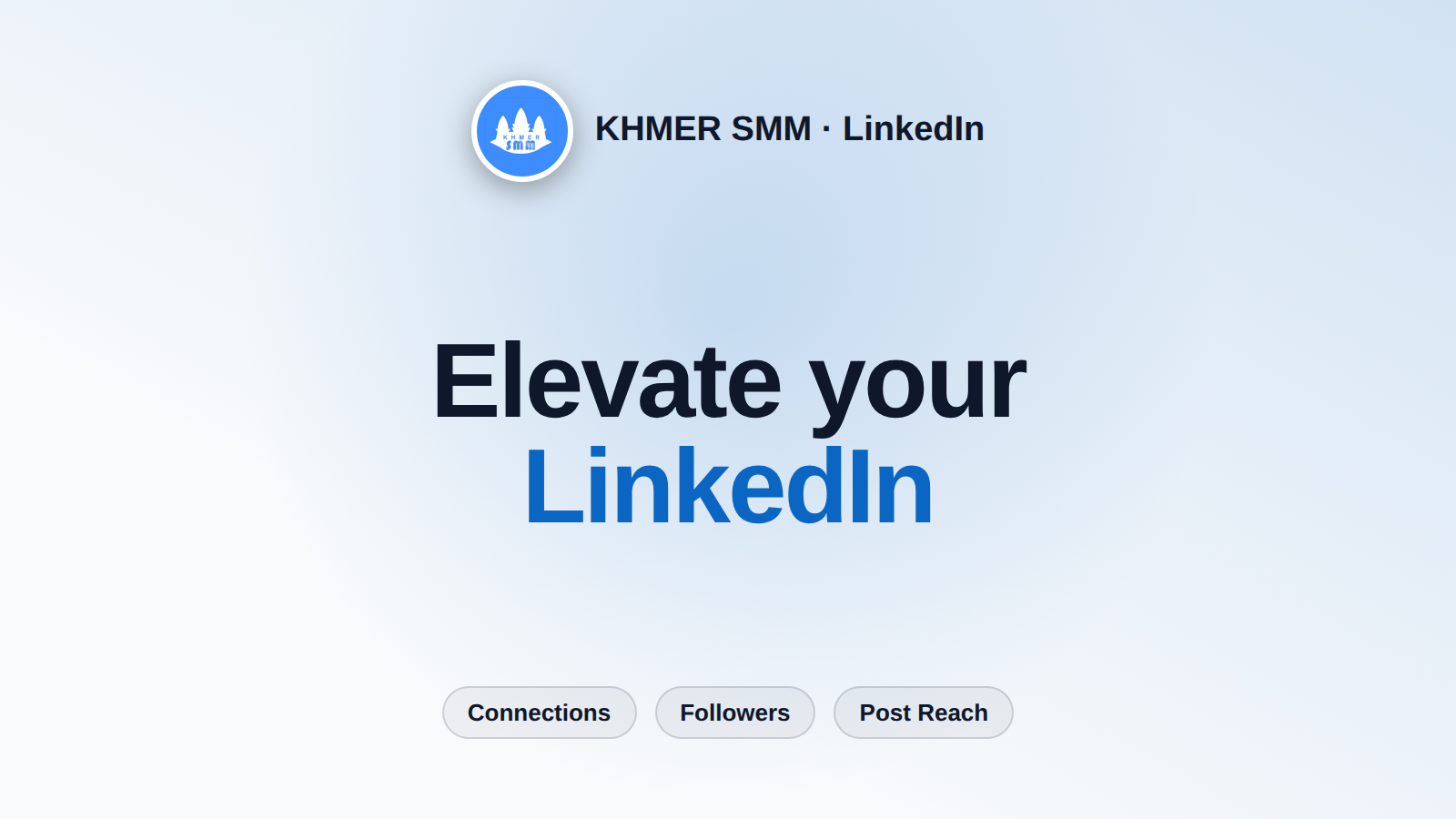 Boost LinkedIn Followers with Khmer Smm Panel