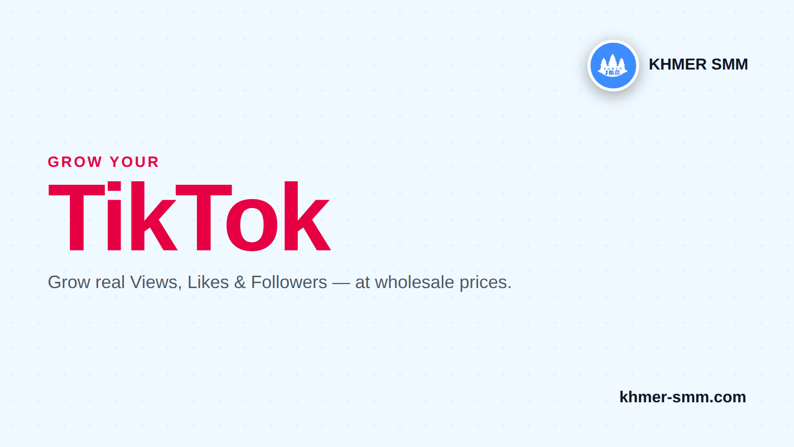 Palakihin ang TikTok Followers gamit ang Khmer Smm Panel
