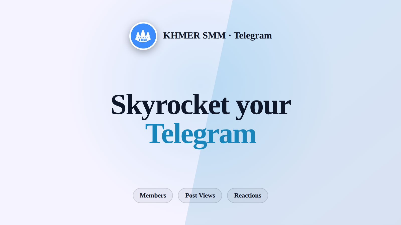 Increase Telegram Channel Subscribers with Khmer Smm Panel