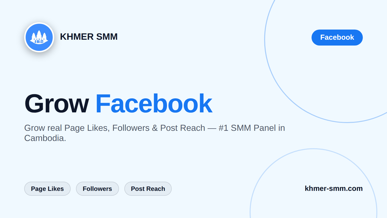 Palakihin ang Facebook Likes gamit ang Khmer Smm Panel