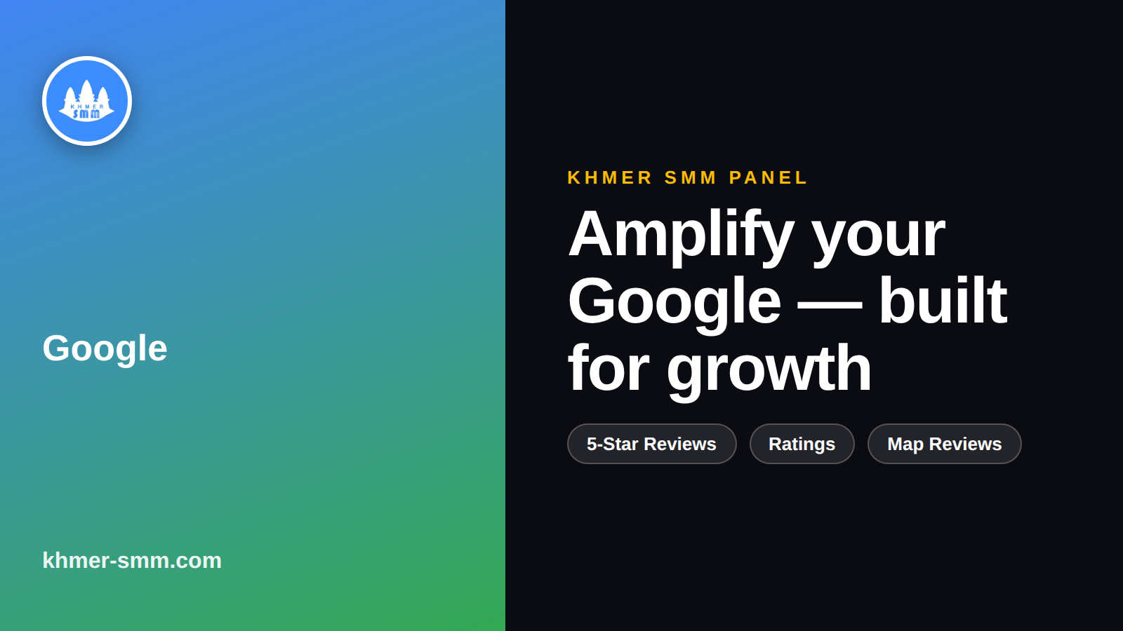 Boost Google Reviews for Your Business with Khmer Smm Panel