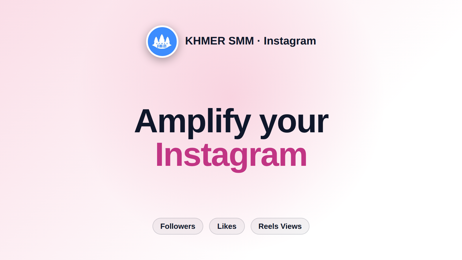 Boost Instagram Followers with Khmer Smm Panel