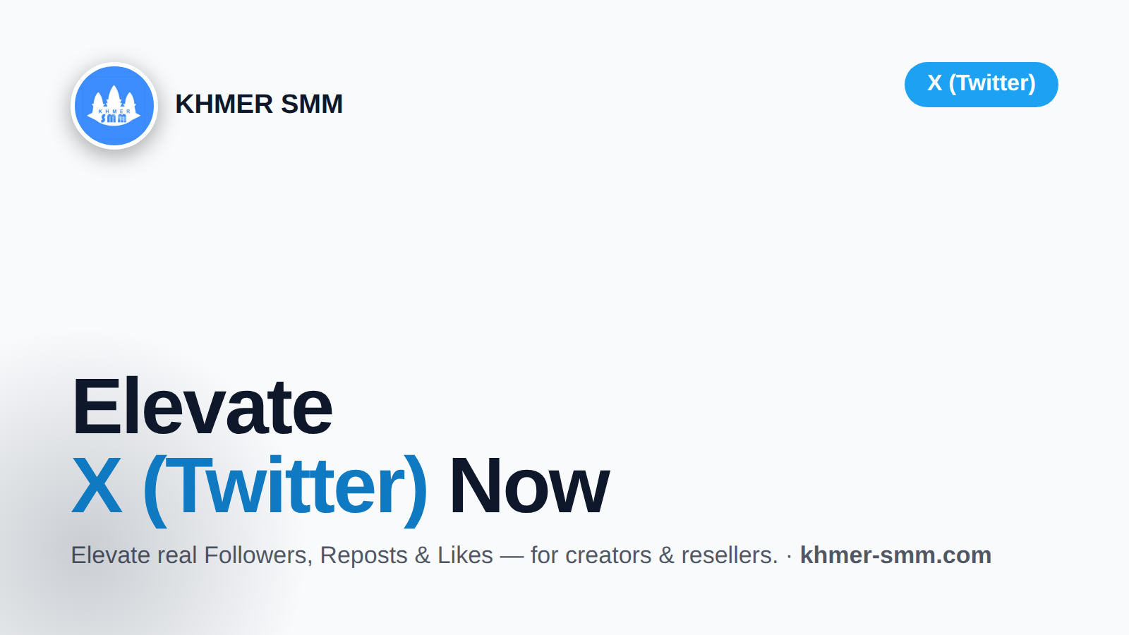 Boost Twitter Followers with Khmer Smm Panel