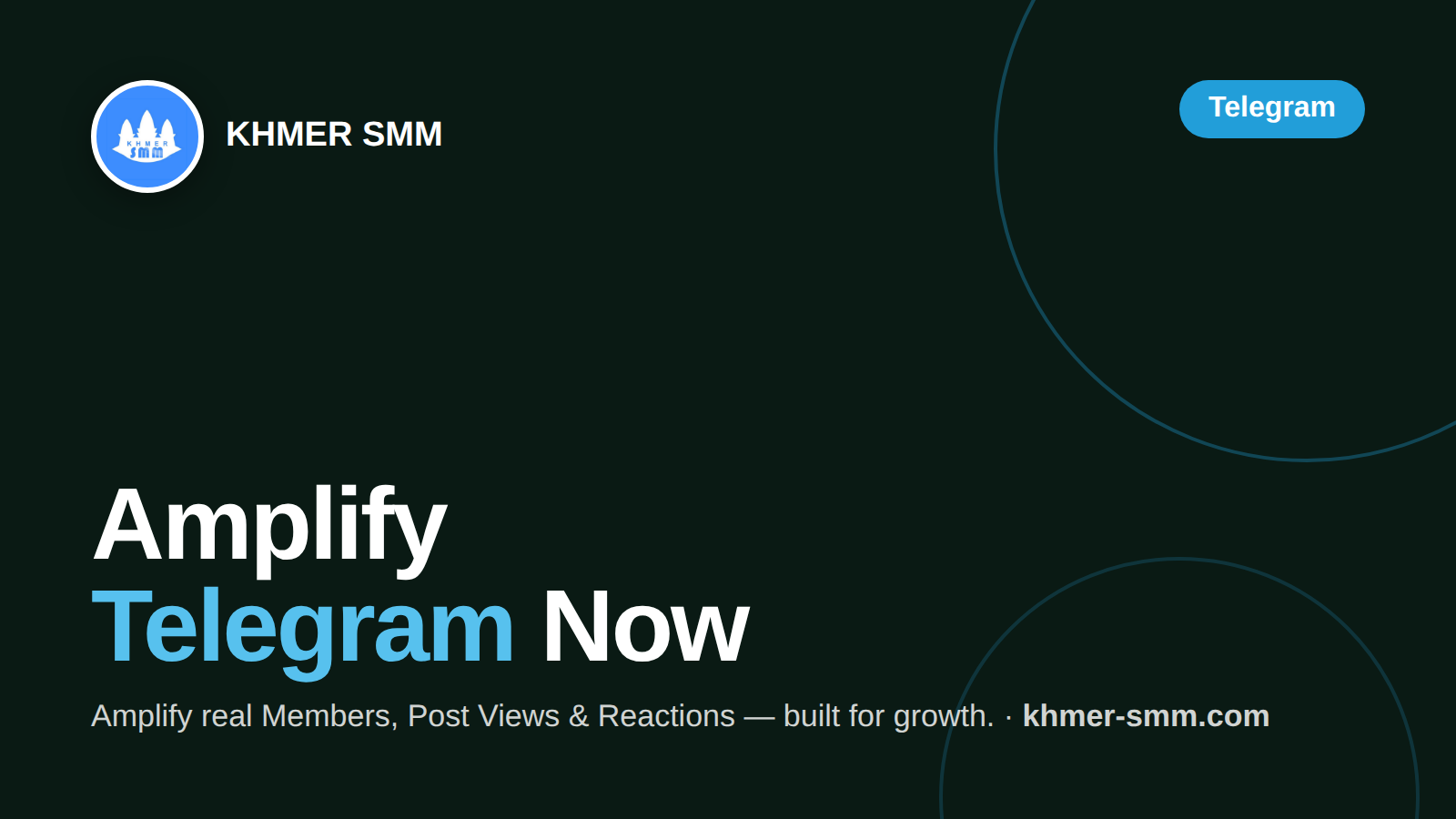 Boost Telegram Channel Subscribers with Khmer Smm Panel