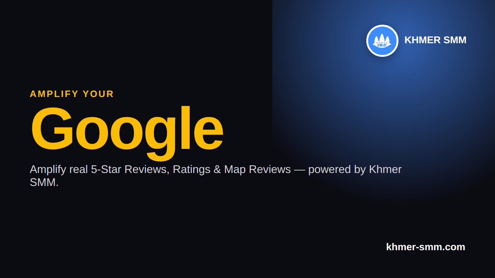 Googleレビュー評価増加サービス|Khmer Smm Panelで信頼アップ