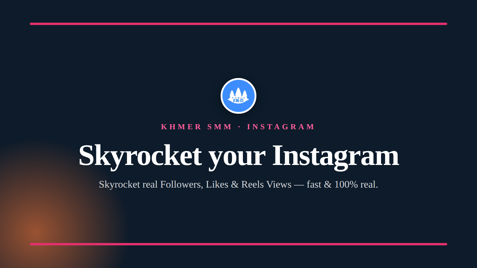 Palakihin ang Instagram Followers gamit ang Khmer Smm Panel