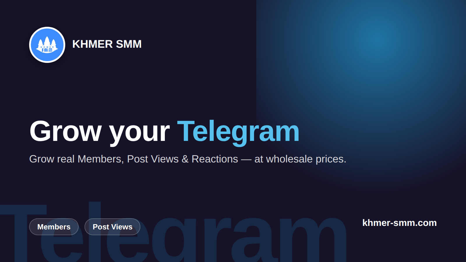 Boost Telegram Channel Subscribers with Khmer Smm Panel