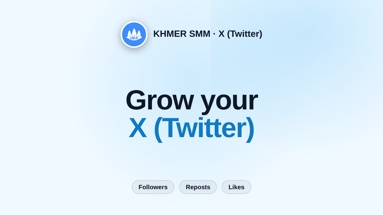 Boost Twitter Followers with Khmer Smm Panel