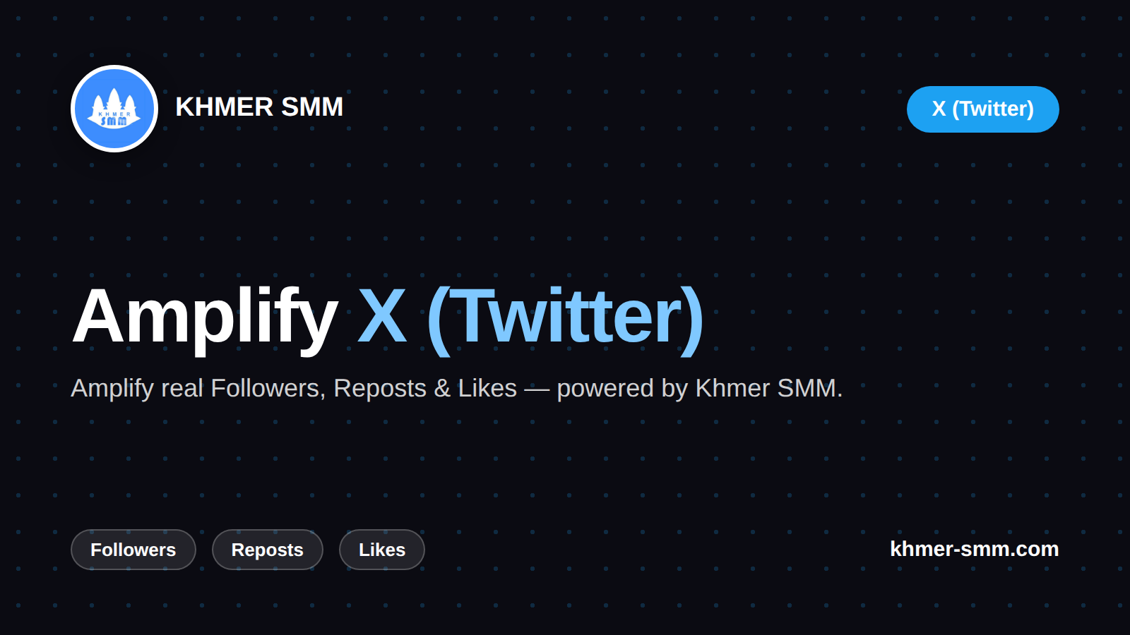 Palakihin ang Twitter Followers gamit ang Khmer Smm Panel