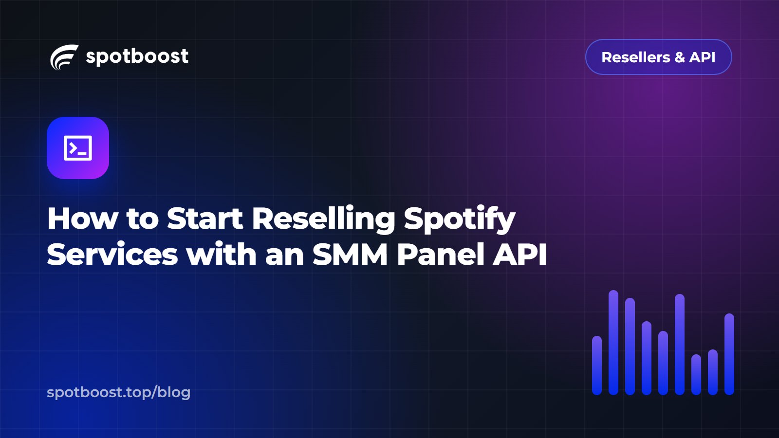 How to Start Reselling Spotify Services with an SMM Panel API