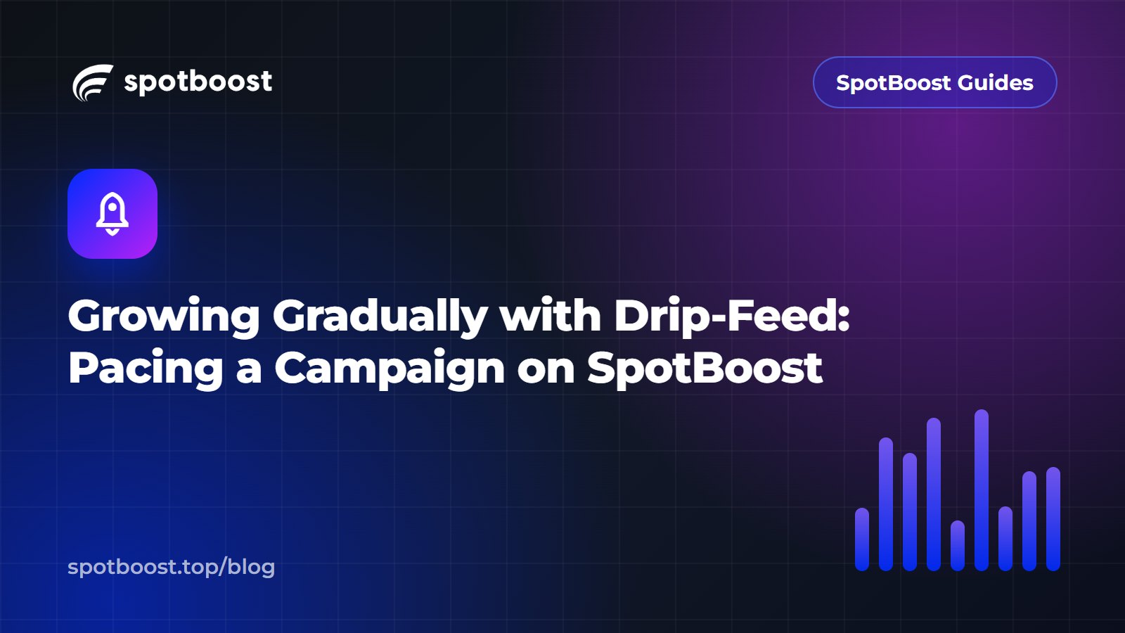 Growing Gradually with Drip-Feed: Pacing a Campaign on SpotBoost