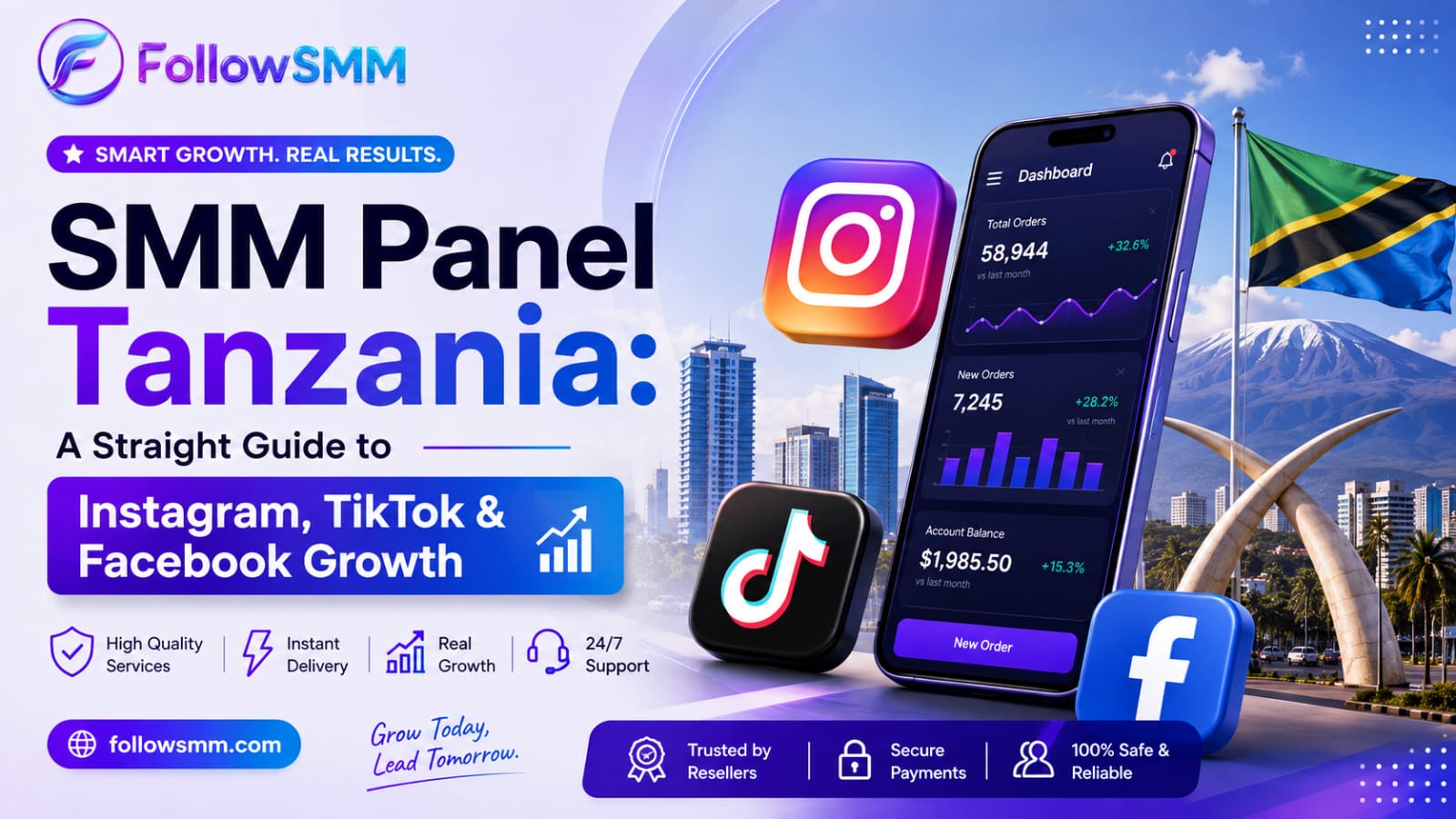 SMM Panel Tanzania: A Straight Guide to Instagram, TikTok & Facebook Growth