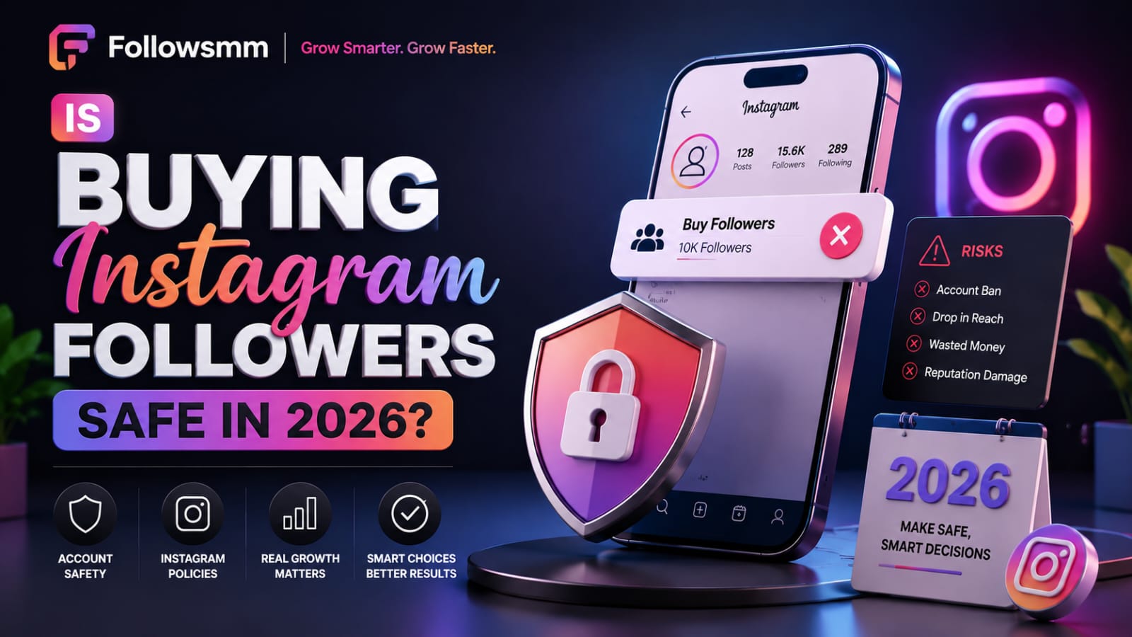 Is Buying Instagram Followers Safe in 2026? Honest Guide