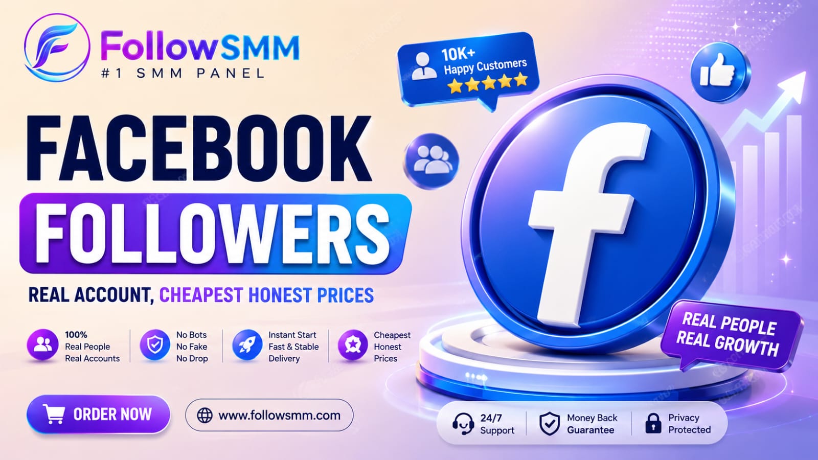 Facebook Followers – Real Account, Cheapest Honest Prices