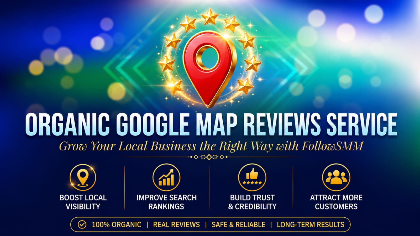 Organic Google Map Reviews Service — Grow Your Local Business the Right Way