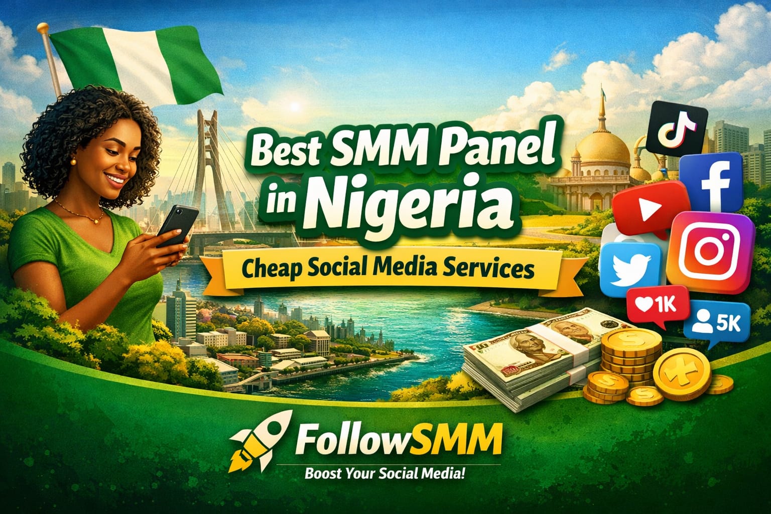 Best SMM Panel in Nigeria – Buy Cheap Social Media Services with FollowSMM