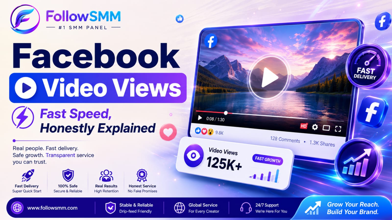 Facebook Video Views, Fast Speed: What You're Actually Buying