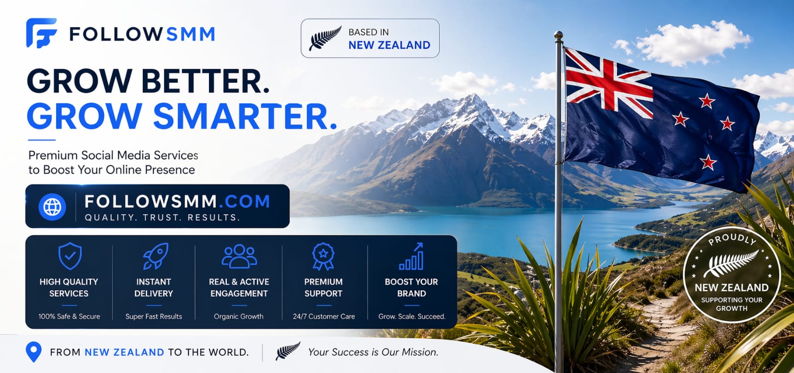 How to Grow Your Business Online in New Zealand (2025 Guide) | FollowSMM