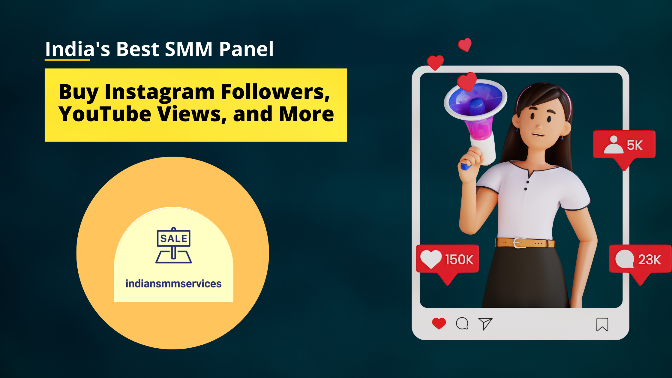 Buy Instagram Followers, YouTube Views, and More: India's Best SMM Panel