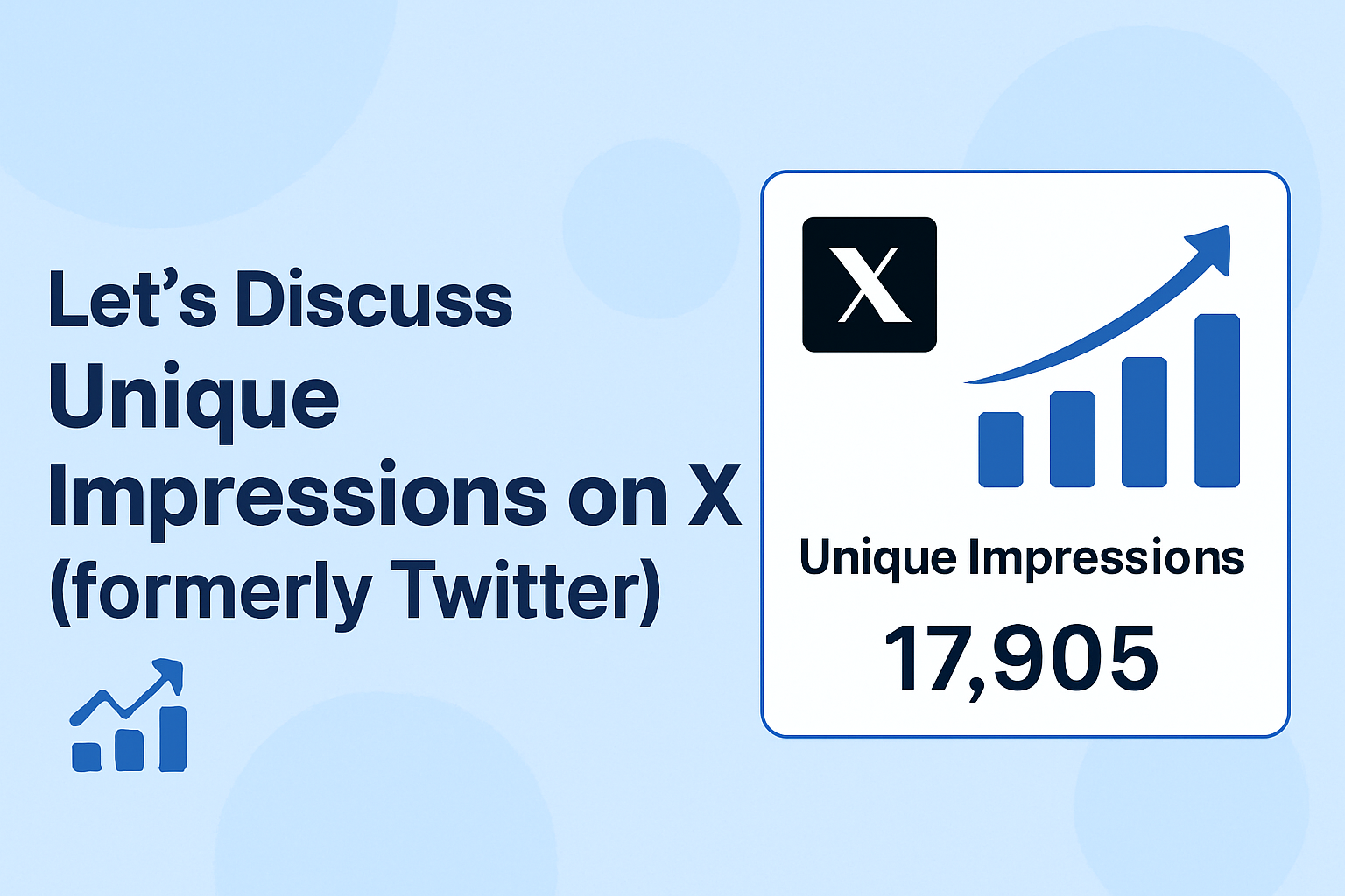 views and impressions on twitter - a graphic