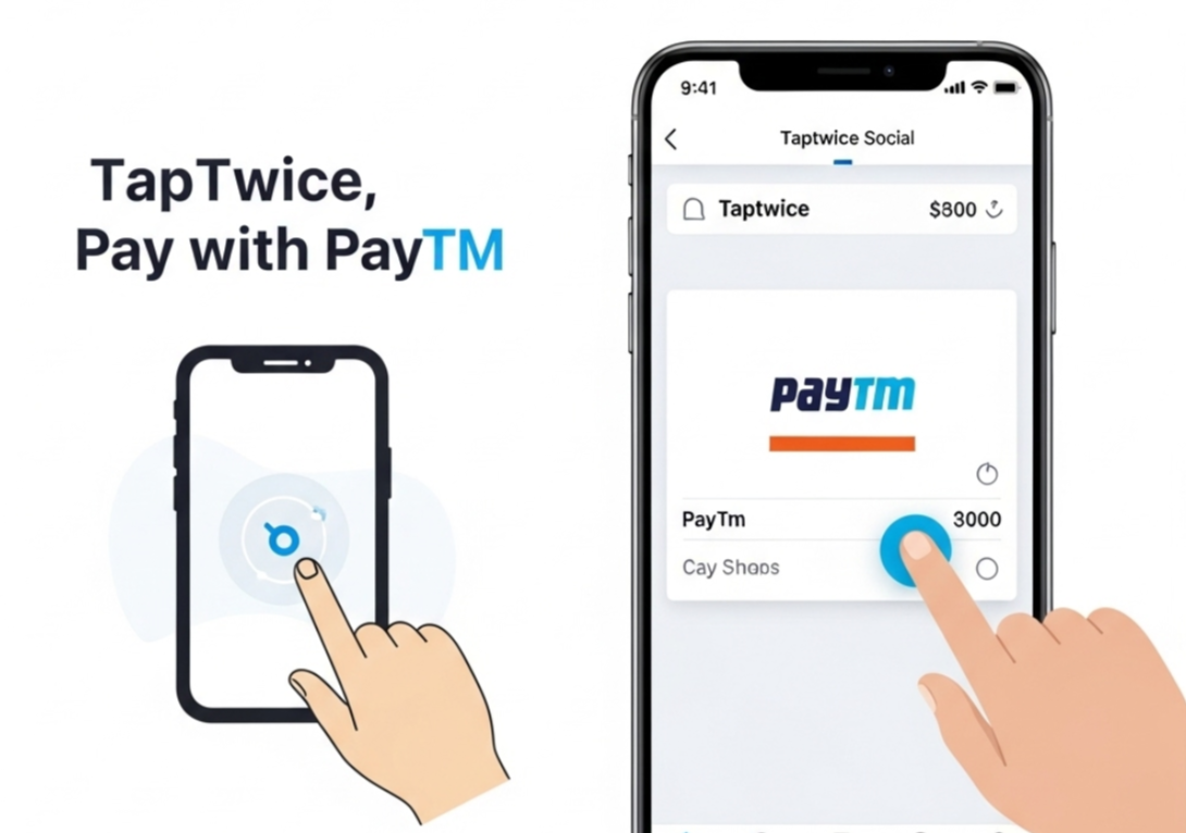 Why We Have PayTM as primary payment option for buyers in India? Taptwice Social Supports PayTM