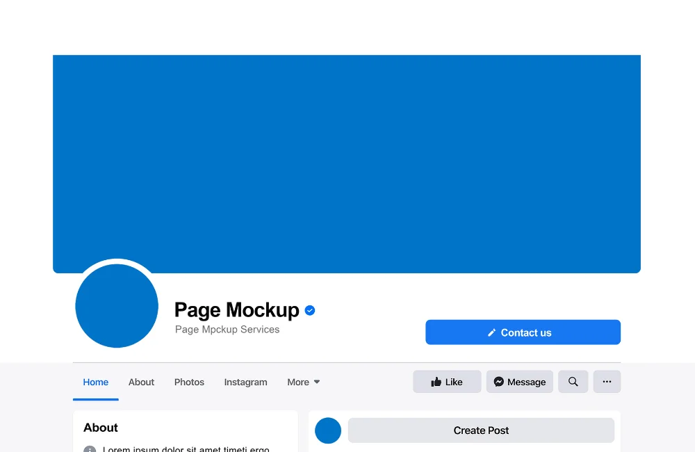 การสร้างเพจ facebook
